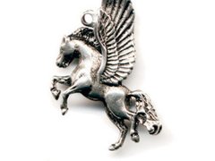 Pandantiv Pegasus, talisman pentru inspiratie, 2.2 cm